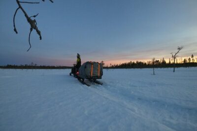 3 Days Raid Snowmobile in Finnish Lapland