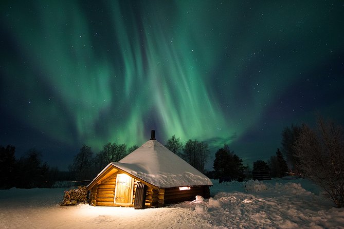 3-h Northern Light Safari by Snowmobiles From Levi - Starting at Zero Point in central Levi