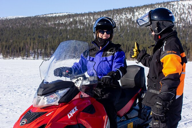 3 Hour Snowmobile Safari Around Levi with Coffee Break - Sharing a Snowmobile With Another Adult