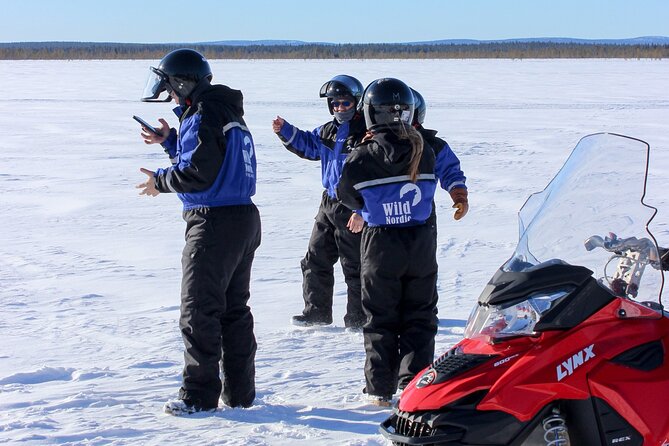 3 Hour Snowmobile Safari Around Levi with Coffee Break - Starting at Levi Tourist Office at 1:30 pm