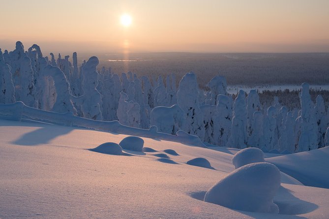 Amethyst Mine Tour by Electric Fatbike - The view from the top of Lampivaara