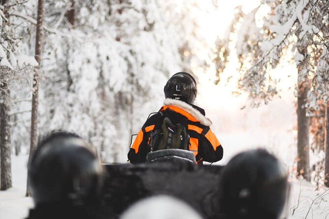 Arctic Circle Snowmobile Safari for Beginners in Rovaniemi - The snowy route near Santa Claus Village