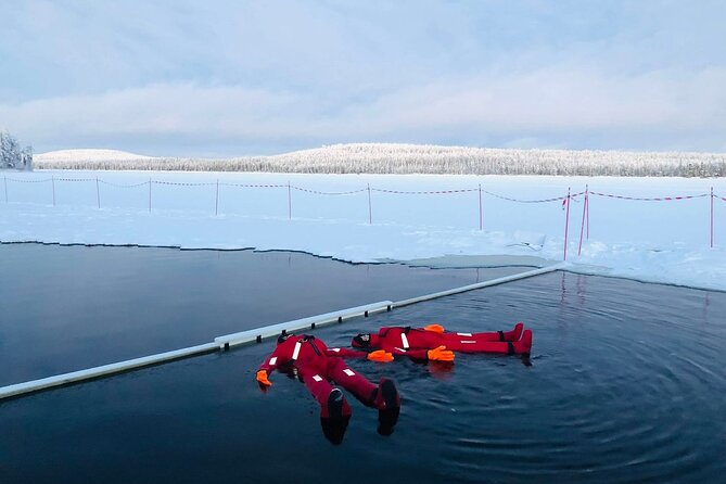 Arctic Day with Ice Fishing and Floating - Who Will Enjoy This Rovaniemi Day Most?