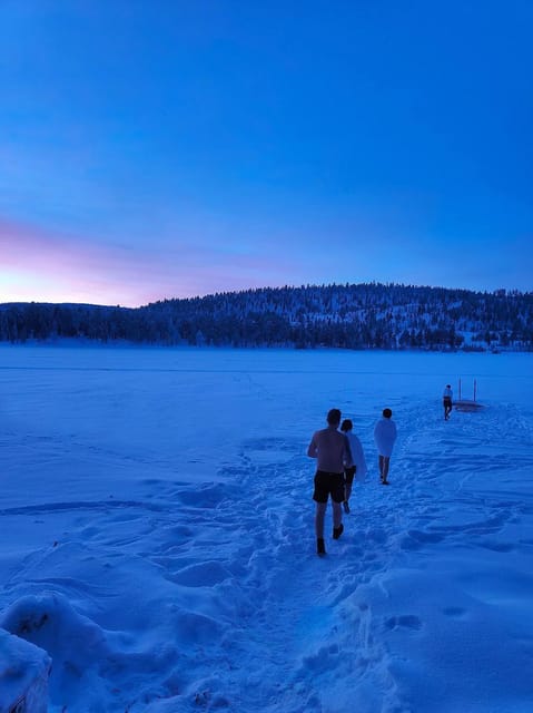 Arctic Tent Sauna Experience with Ice Swimming - Who will enjoy this most