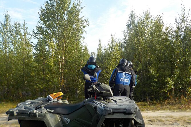 ATV Quad Bike Experience - Forests, ponds, creeks, and Lapland’s open country
