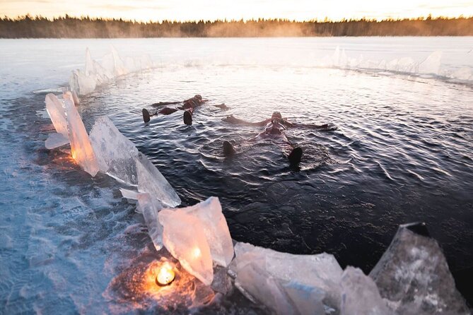 Aurora Arctic Ice Floating in Rovaniemi, Small-group - The 25-Minute Ride Out of Rovaniemi