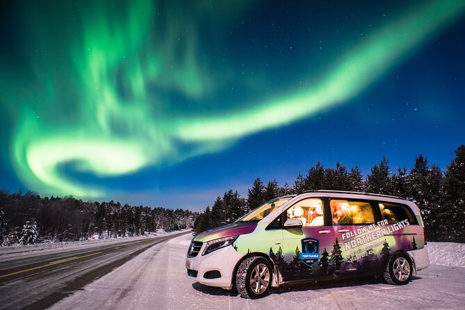 Aurora Photography Tour 3 HOURS - Driving toward Inari and the darker sky