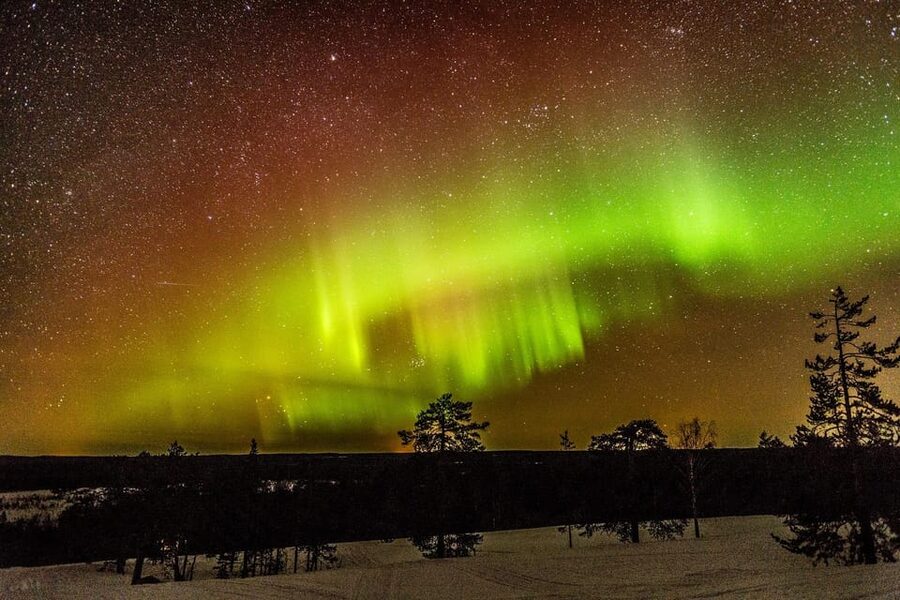 Auroras Northern Lights in Saariselka - How the aurora hunt actually works