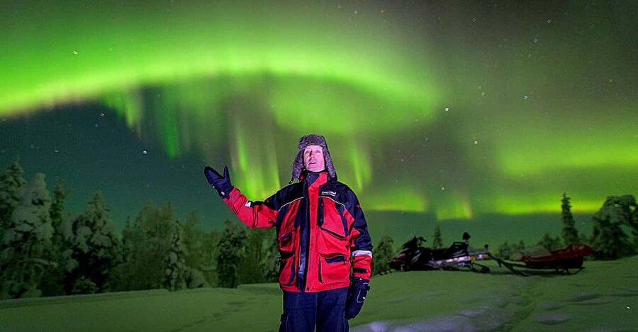 Auroras Northern Lights in Saariselka - The guides make the biggest difference