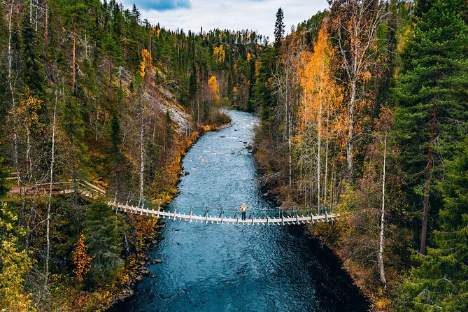 Auttiköngäs Nature Trail - Reaching the Auttiköngäs waterfalls