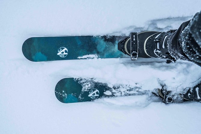 Backcountry skiing adventure - Taking photos with a professional guide