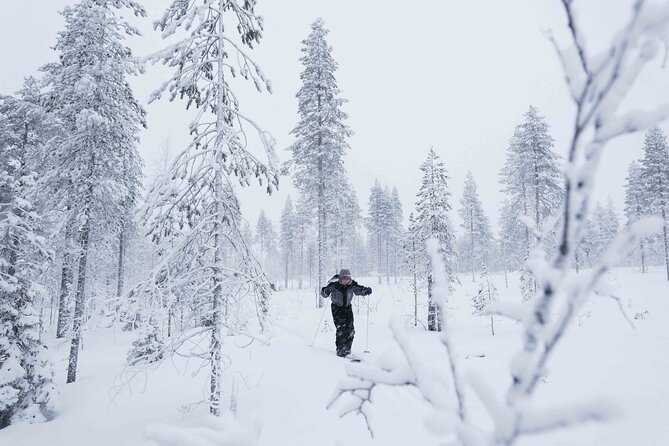 Backcountry skiing adventure - Learning the feel of skin skis