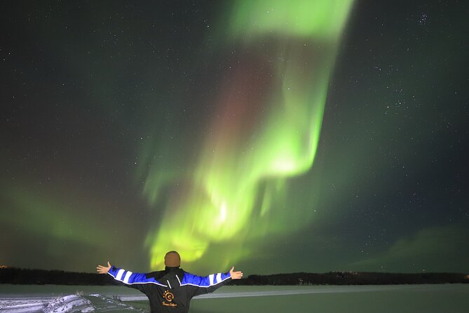 Chasing Aurora with Photographer - Small Group - The campfire stop with sausages and hot drinks