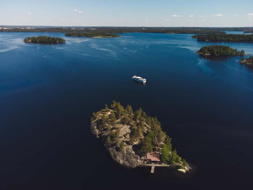 Cruise around Savonlinna archipelago - Setting out from Savonlinna passenger harbor