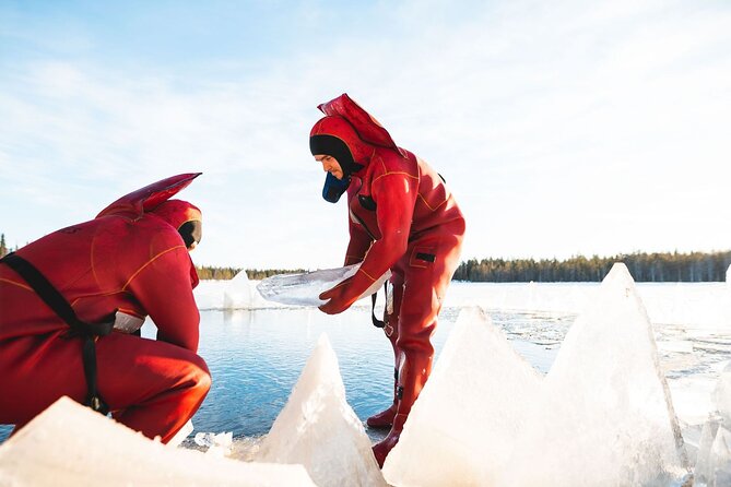 Daytime Arctic Ice-Floating in Rovaniemi, Small-Group - From Rovaniemi pickup to the forest setting