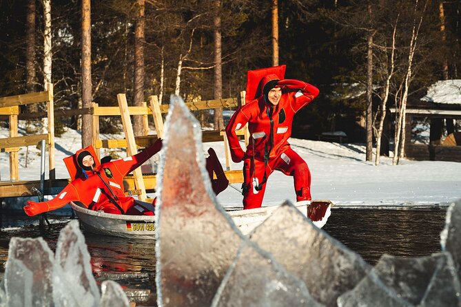 Daytime Arctic Ice-Floating in Rovaniemi, Small-Group - The quiet reward after the adrenaline