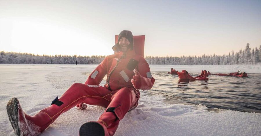 Daytime Ice Floating Rovaniemi, Frozen Lake Experience - Key Points About the Frozen Lake Experience