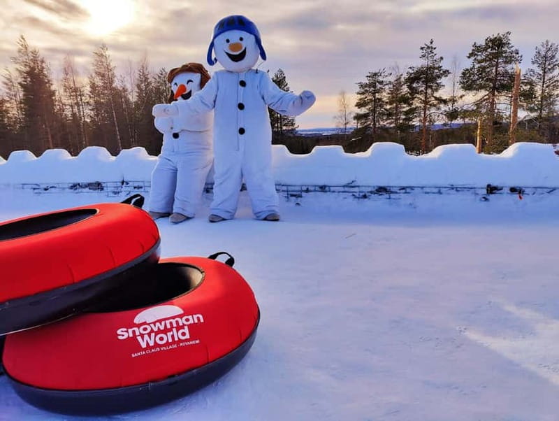Entrance tickets to Snowman World and Snow Restaurant Dinner - Ice sculptures and the Snow Restaurant