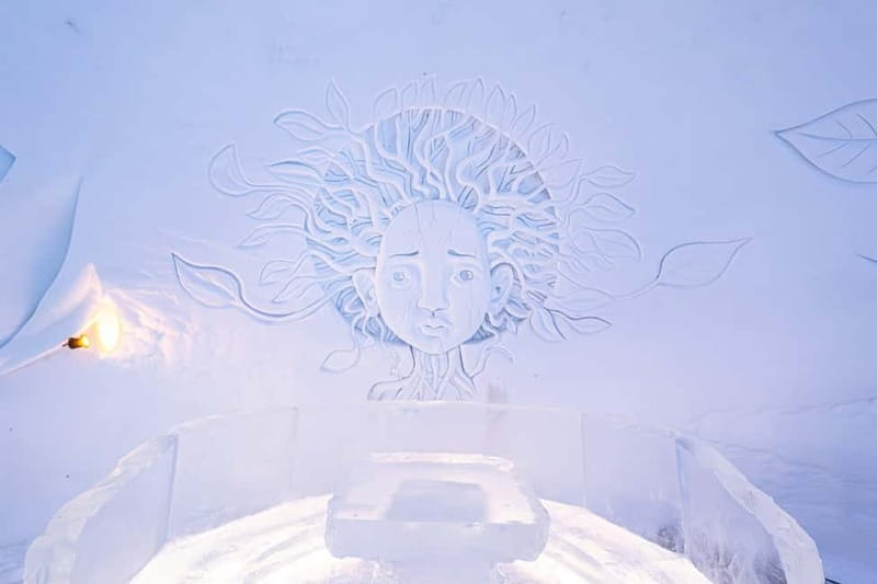 Entrance tickets to Snowman World and Snow Restaurant Dinner - The three-course Lappish dinner