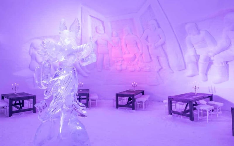 Entrance tickets to Snowman World and Snow Restaurant Dinner - What $173 buys you in practical terms