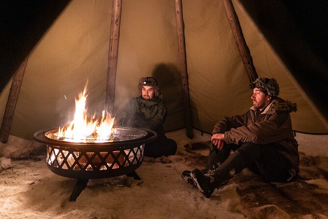 Evening Ski Trek to the Wilderness - Extra Small group - The kota fire stop and Finnish food