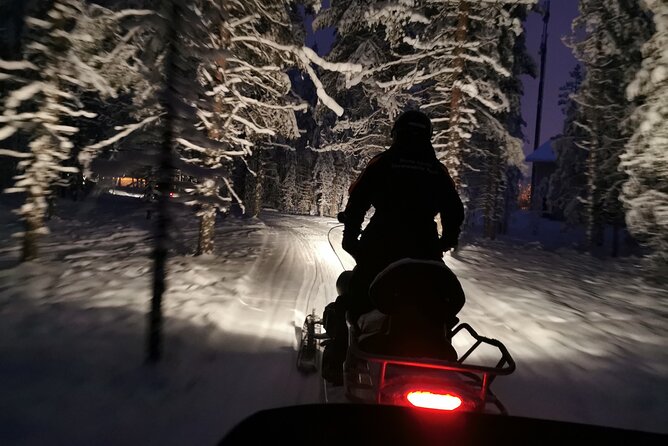 Evening Snowmobile Safari in Rovaniemi - The Northern Lights question