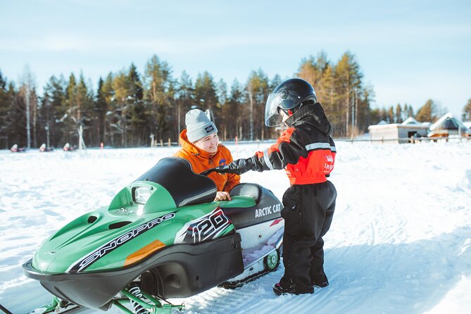 Family Snowmobiling in Rovaniemi, Apukka Resort - Starting at Apukka Resort