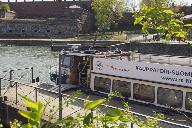 Ferry to Vallisaari Fortress Island - Arriving at Vallisaari’s old military world