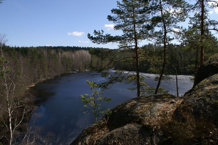 From Helsinki: Nuuksio National Park Half-Day Trip - Meeting at Railway Square and riding through Espoo