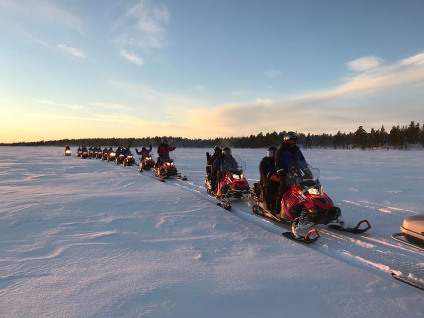 From Rovaniemi: 2-Hour Snowmobile Safari - From Rovaniemi to the snowy starting point