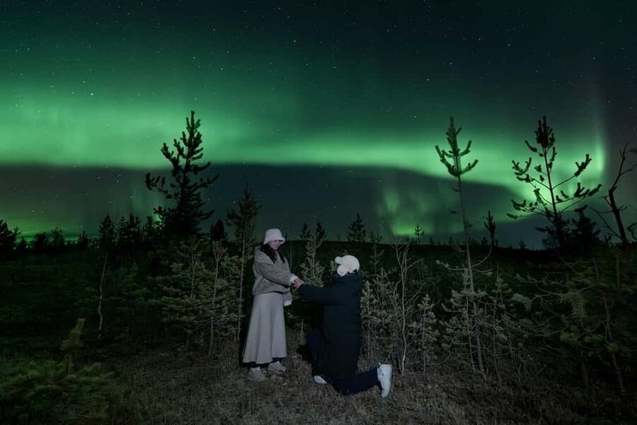 From Rovaniemi: Aurora Borealis Hunting with Photos & Videos - The value of photos and videos at $136