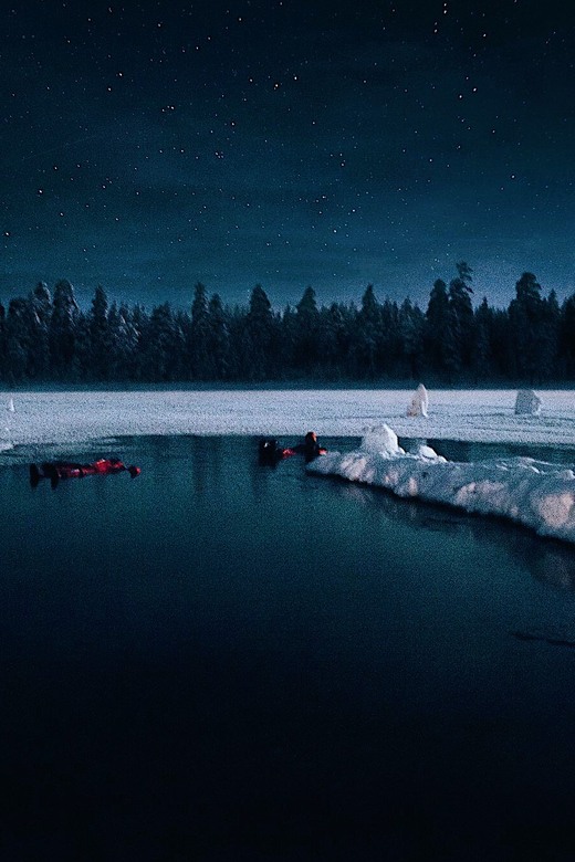 From Rovaniemi: Ice Floating under Aurora Borealis - What $155 includes, and where the value lies
