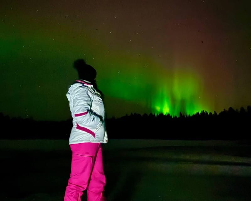 From Rovaniemi: Night Tour in Search of the Aurora with BBQ - Stop three: the secret stop and the best chance for quiet