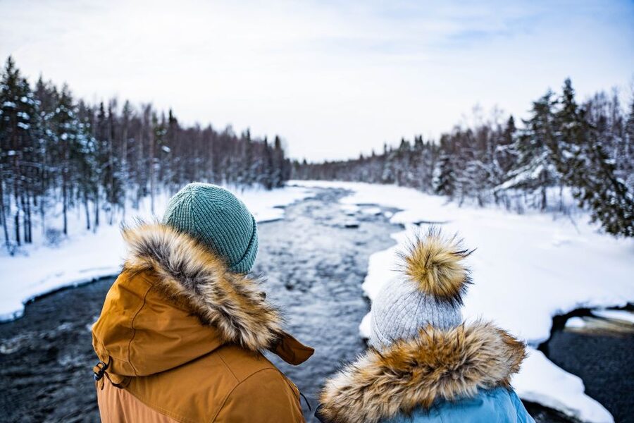 From Rovaniemi: Private Photoshoot in the Lappish Wilderness - What the secret photo stop is like