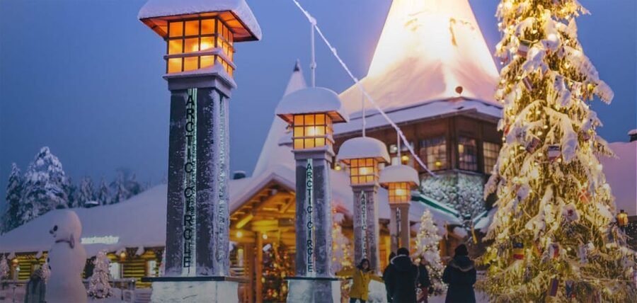From Rovaniemi: Tour to Santa Claus Village - Santa’s Post Office and Christmas mail
