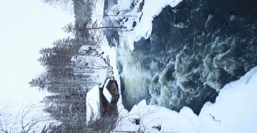 From Ruka: Snowshoeing in Oulanka National Park - Getting Used To Snowshoes Before The Main Hike