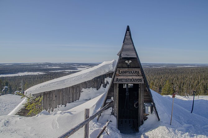 Full-Day Snowshoeing Adventure in Amethyst Mine Pyhä Luosto - Lunch around the fire