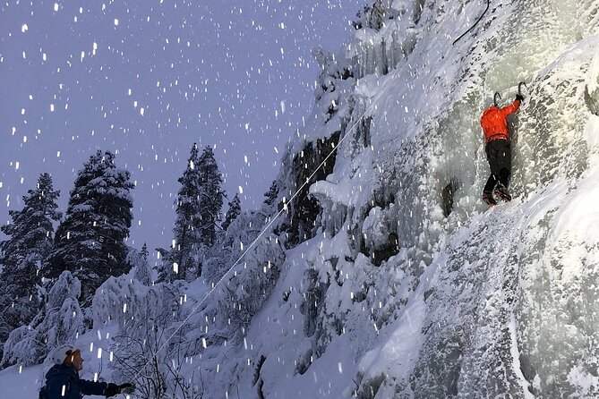 Guided Ice Climbing Activity in Pyhä - The setting in Pyhä-Luosto National Park