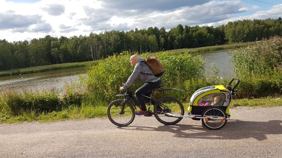 Helsinki: Bike or E-Bike Tour, BBQ, Sauna, Parks, and Forest - The Finnish BBQ and local vegetarian food