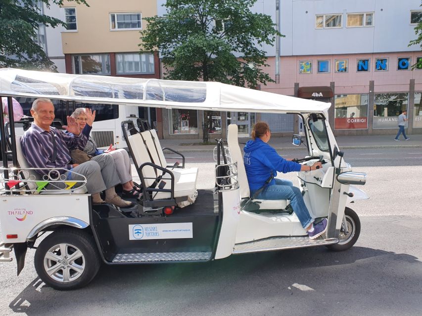 Helsinki City: 2.5-Hour City Tour with Electric TukTuk - What $365 means for value