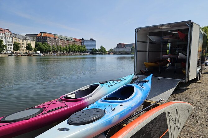 Helsinki City 3-Hour Kayak Trip - The Opera House and the urban-natural contrast