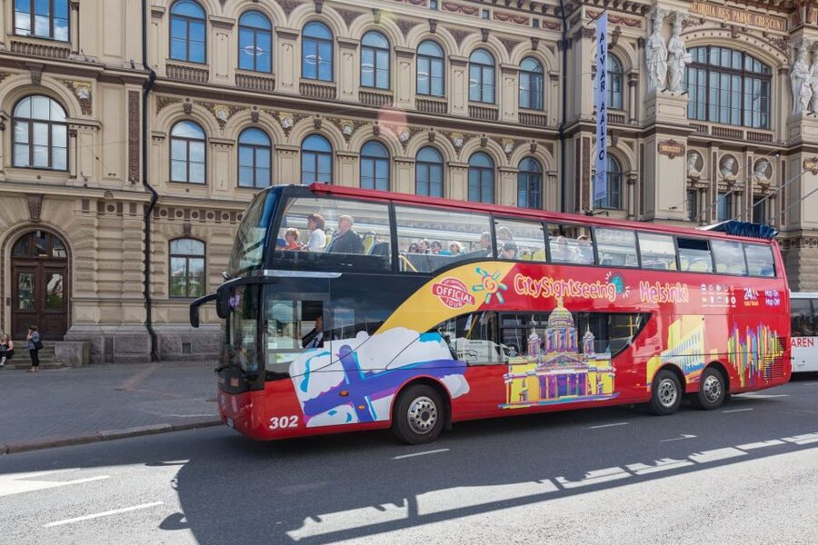 Helsinki: City Sightseeing Hop-On Hop-Off Bus Tour - Hernesaari and Löyly: useful for cruise ships and modern Helsinki