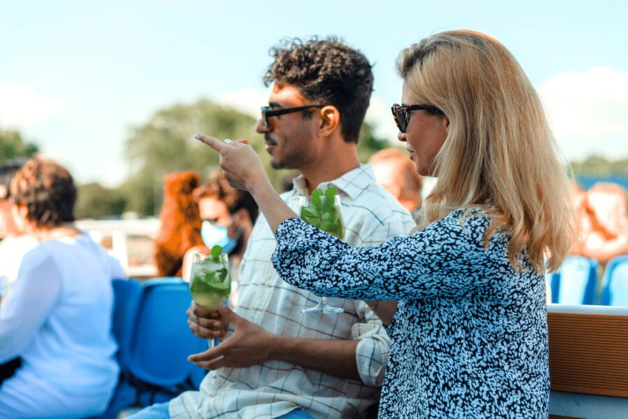 Helsinki: Evening Archipelago Cruise - The first stretch: city shore and seaside neighborhoods