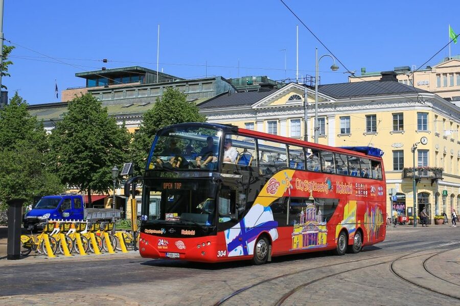 Helsinki: Hop-On Hop-Off 48-Hour Ticket - Market Square, Old Market Hall, and the harbor