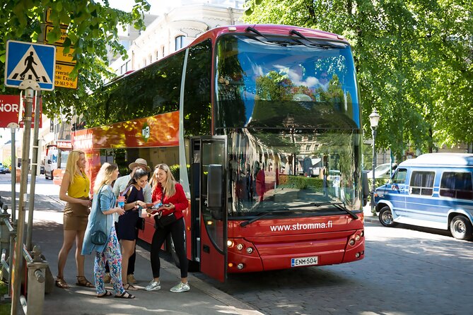 Helsinki Panorama Sightseeing Audio-Guided Bus Tour - Eira, Punavuori, and the central city streets