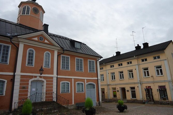 Helsinki Private Sightseeing + Medieval Town Porvoo - Olympic Stadium, Temppeliaukio Church, and Oodi