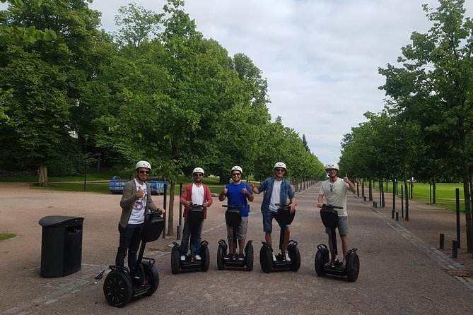 Helsinki Segway Tour - Mannerheim Statue and the library square