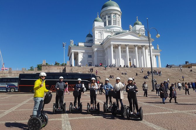 Helsinki Segway Tour - Finlandia Hall closes the route with another exterior view
