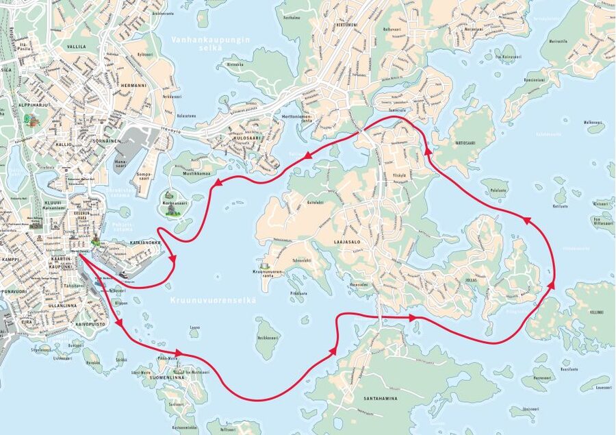 Helsinki: Sightseeing Canal Cruise with Audio Commentary - Jollas, Vartiosaari, and Tammisalo