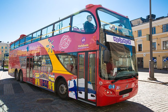 Helsinki Supersaver: Hop On-Hop Off Bus and Helsinki Canal Cruise - Starting at Senate Square in central Helsinki